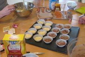 pâtes cup cake