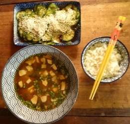repas cuisine asiatique